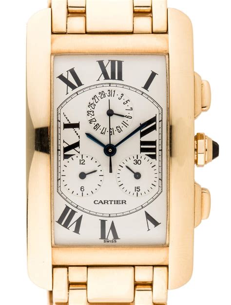 Cartier Tank Américaine Chrono